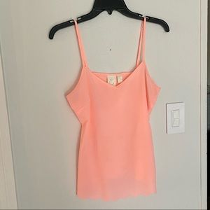 Eloise / Anthropologie Pink adjustable strap Camisole, Small